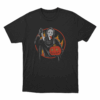 Scary Movie Ghostface Pumpkin Unisex T Shirt Black